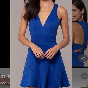 Blue homecoming dress- never been worn
